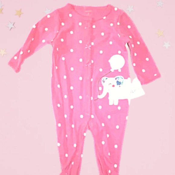 Carter's Sleep And Play Footie Pajamas 3 Mo - Picture 1 of 5